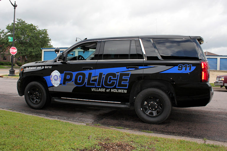 New Holmen Police Cruiser - Sign Pro of La Crosse